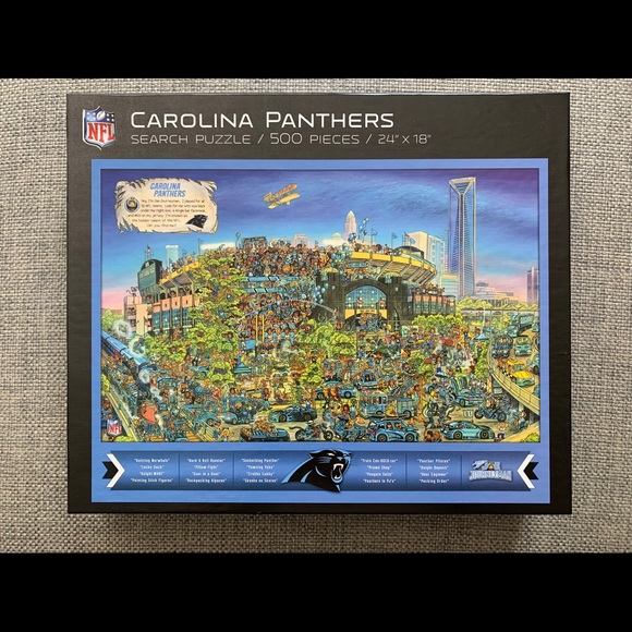 Carolina Panthers puzzle - Picture 1 of 1